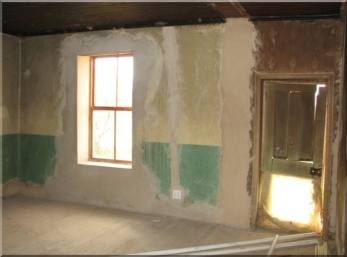 What was going to be the lounge.  Will be the main bedroom.